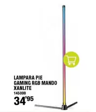 Oferta de Gaming - Lampara Gaming Rgb Mando Xanlite por 34,95€ en ferrOkey