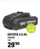 Oferta de Batería 2.0 Ah por 29,95€ en ferrOkey