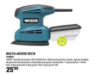 Oferta de Wesco - Multilijadora por 25,95€ en ferrOkey