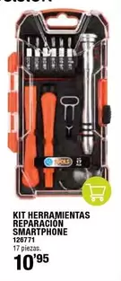 Oferta de Kit Herramientas Reparacion Smartphone por 10,95€ en ferrOkey