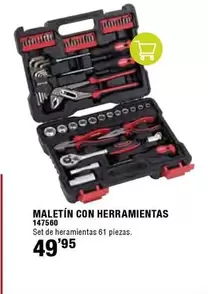 Oferta de Maletín Con Herramientas por 49,95€ en ferrOkey