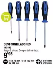 Oferta de Destornilladores por 9,95€ en ferrOkey