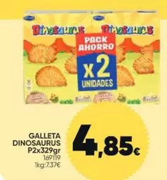 Oferta de Galleta Dinosaurus por 4,85€ en Family Cash