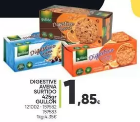 Oferta de Gullón - Digestive Avena Surtido 425gr por 1,85€ en Family Cash