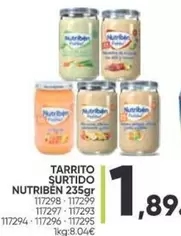 Oferta de Nutribén - Tarrito Surtido Nutriben 235gr por 1,89€ en Family Cash