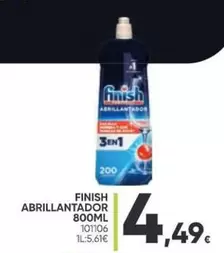 Oferta de Finish - Abrillantador por 4,49€ en Family Cash