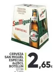 Oferta de San Miguel - Cerveza Especial por 2,65€ en Family Cash