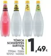 Oferta de Schweppes - Tónica por 1,49€ en Family Cash