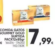 Oferta de Gourmet - Comida Gatos  Gold por 7,99€ en Family Cash