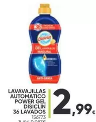 Oferta de Disiclin - Lavavajillas Automatico Power Gel por 2,99€ en Family Cash