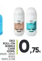 Oferta de Care - Deo Roll-on Bubble por 0,75€ en Family Cash