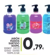 Oferta de Manos - Jabon Surtido por 0,79€ en Family Cash