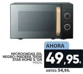 Oferta de Star - Microondas por 49,95€ en Family Cash