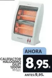 Oferta de Gilet - Calefactor Halogeno 1200w por 8,95€ en Family Cash