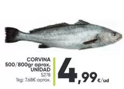 Oferta de Corvina por 4,99€ en Family Cash