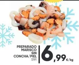 Oferta de Preparado Marisco Concha/piel por 6,99€ en Family Cash