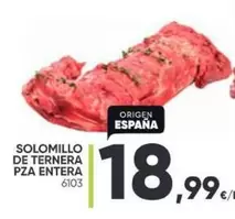 Oferta de Origen - Solomillo De Ternera por 18,99€ en Family Cash