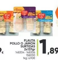 Oferta de Flauta Pollo O Jamón Surtidas por 1,89€ en Family Cash