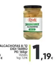 Oferta de Didi -  tarro - Alcachofas 8/12 por 1,19€ en Family Cash