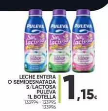 Oferta de Puleva - Leche Entera O Semidesnatada S/lactosa por 1,15€ en Family Cash