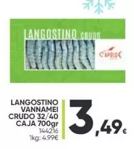 Oferta de Apolo - Langostino Vannamei Crudo 32/40 por 3,49€ en Family Cash