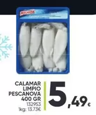 Oferta de Pescanova - Calamar Limpio por 5,49€ en Family Cash