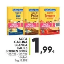 Oferta de Gallina Blanca - Sopa  Pack3 por 1,99€ en Family Cash