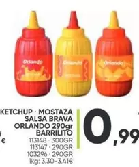 Oferta de Orlando - Ketchup Salsa Brava por 0,99€ en Family Cash