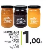 Oferta de Antich - Mermelada Surtida por 1€ en Family Cash