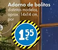 Oferta de Adorno De Bolitas por 1,55€ en TEDi