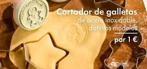 Oferta de Cortador De Galletas por 1€ en TEDi