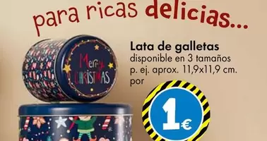 Oferta de As - Lata De Galletas por 1€ en TEDi