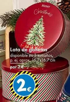 Oferta de Merry - Lata De Galletas por 2€ en TEDi