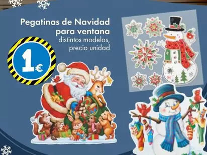 Oferta de Pegatinas De Navidad Para Ventana en TEDi