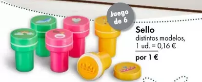 Oferta de Sello por 1€ en TEDi