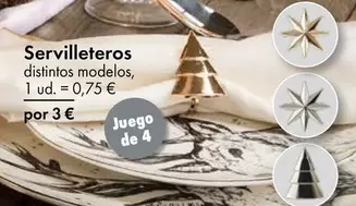 Oferta de Servilleteros por 3€ en TEDi