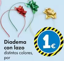 Oferta de Diadema Con Lazo por 1€ en TEDi