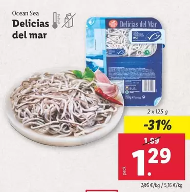 Oferta de Ocean sea - Delicias Del Mar por 1,29€ en Lidl