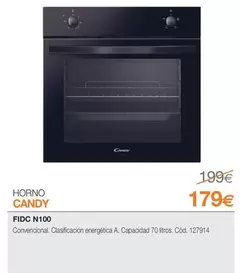 Oferta de Candy - FIDC N100 por 179€ en Expert