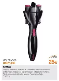 Oferta de Babyliss - Moldeador por 25€ en Expert