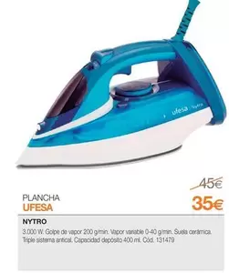 Oferta de Ufesa - Nytro por 35€ en Expert