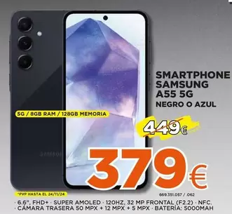 Oferta de Ram - Smartphone A55 5G por 379€ en Expert