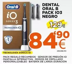 Oferta de Oral B - Tecnología Sónica Io por 84,9€ en Expert