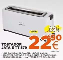 Oferta de Jata - Tostador  E Tt 579 por 22,9€ en Expert