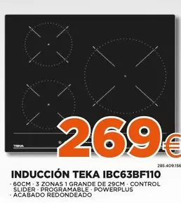 Oferta de Teka - Induccion Ibc63bf110 por 269€ en Expert