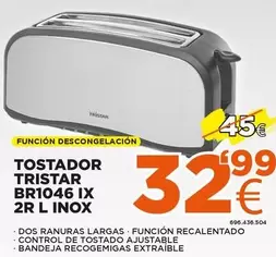 Oferta de Tristar - Tostador por 32,99€ en Expert