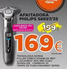 Oferta de Philips - Afeitadora S8697/35 por 169€ en Expert