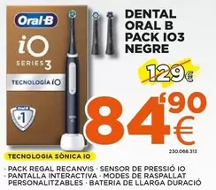 Oferta de Oral B - Tecnologia Sónica Io por 84,9€ en Expert