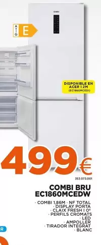 Oferta de Bru - Combi EC1860MCEDW por 499€ en Expert