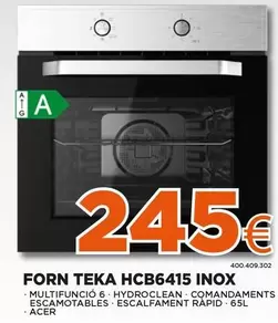 Oferta de Teka - Forn Hcb6415 Inox por 245€ en Expert